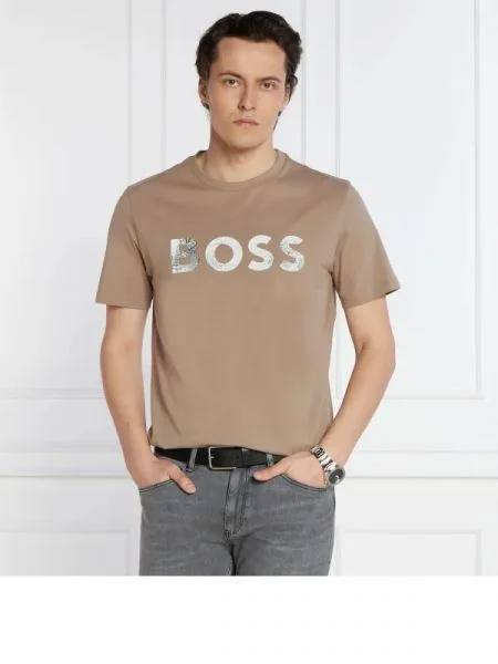 BOSS ORANGE Póló Te_Bossocean bézs