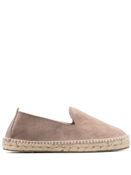 Espadrile Manebi din piele de căprioară