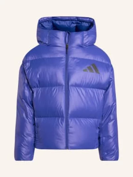 Adidas Peřová Bunda Z.N.E. Puffer Climawarm modrá