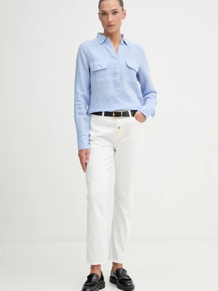 Mos Mosh сорочкова блузка лляна