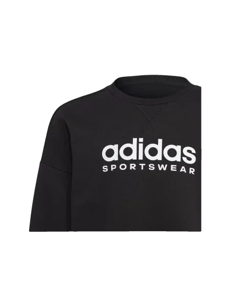 Hanorac crewneck Adidas negru