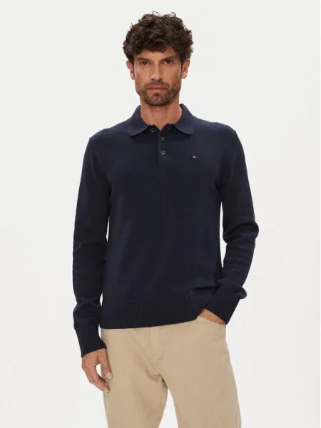 Πουλόβερ Tommy Jeans μπλε
