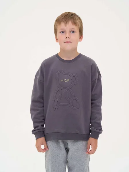 Дитячий Світшот YUMSTER сірий