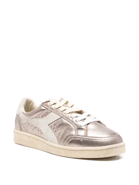 Sneakerși Diadora din piele roz
