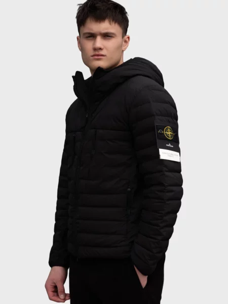 Куртка Stone Island с камнями черная