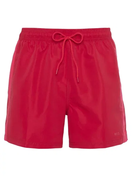 H.I.S Kratke kopalne hlače rdeča
