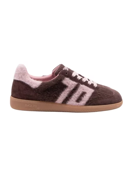Sneakersy Back70 brązowe