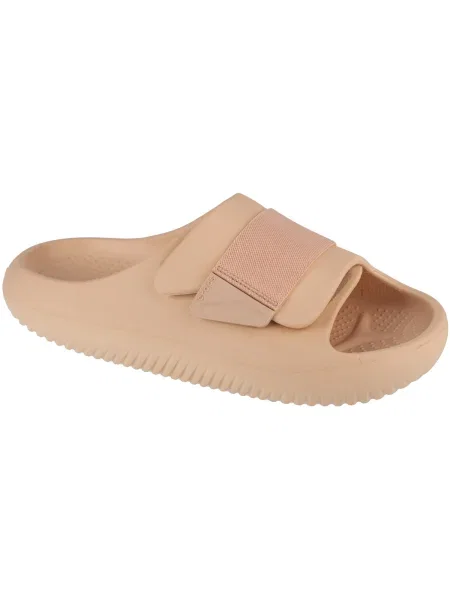 Šľapky Crocs Mellow Luxe Recovery Slide Shitake béžová