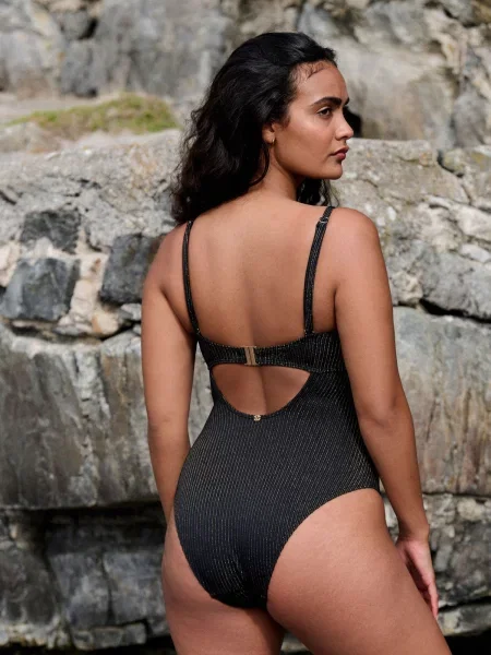 B by Ted Baker Costum de baie întreg negru alb