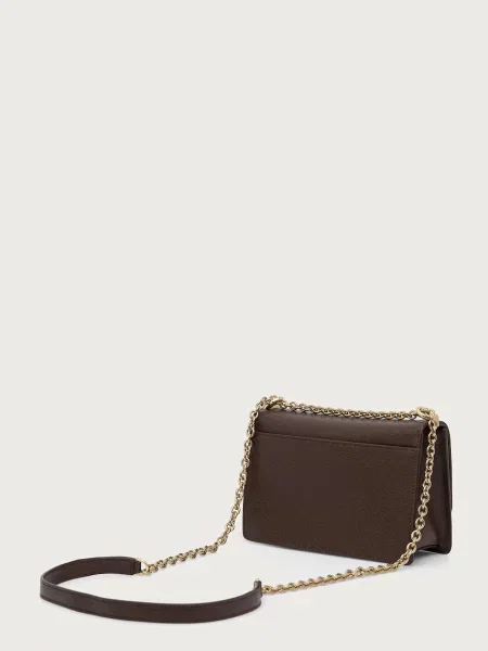 Кожаная сумка через плечо Furla