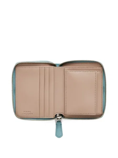 Portofel Marc Jacobs din piele albastru