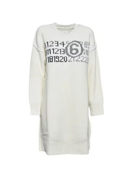 Sweter dziecięcy Mm6 Maison Margiela biały