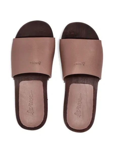 Sandale La Rose din piele roz