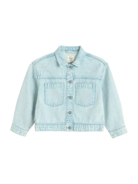Cool Club Geacă de primăvară-toamnă denim albastru