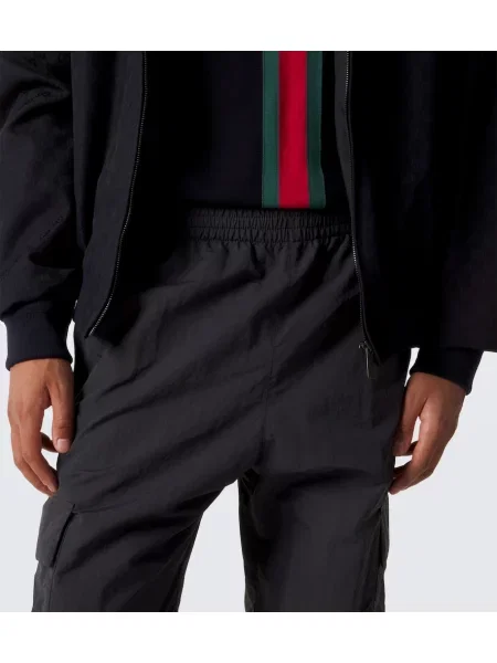 Pantaloni cargo Gucci negru