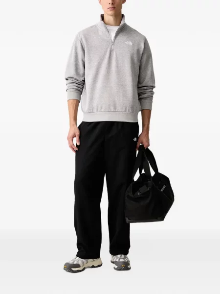 Hanorac cu fermoar The North Face gri