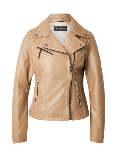 OAKWOOD Geacă de primăvară-toamnă CLIPS mokka maro