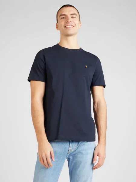 FARAH Tricou DANNY bleumarin