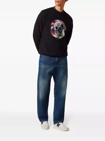Hanorac Ps Paul Smith cu imagine negru