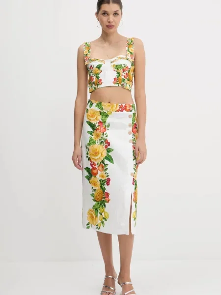Farm Rio Lanena bluza zelena