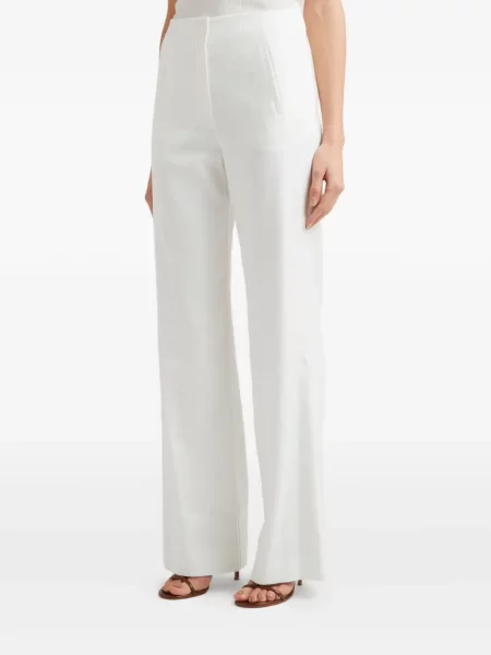 Pantaloni Veronica Beard alb