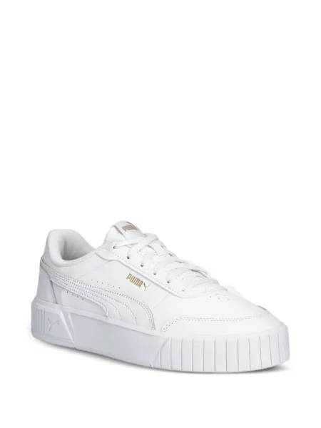 Top Puma cu platformă alb