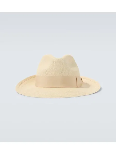 Slama klobuk Borsalino bež