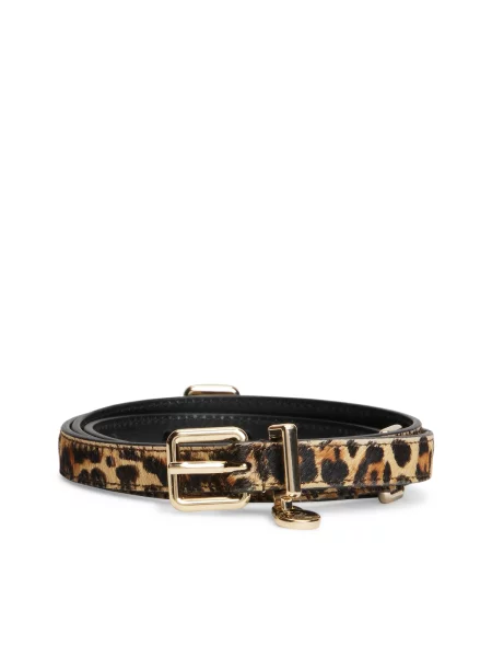 TOMMY HILFIGER Curea AMERICAN bej / nisipiu negru