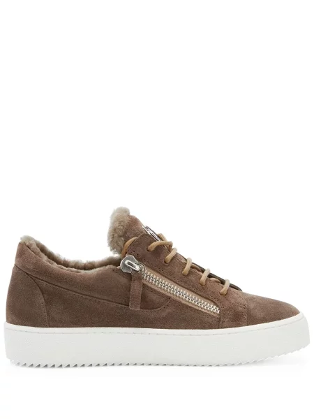 Sneakerși Giuseppe Zanotti maro
