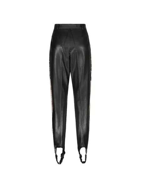 Pantaloni Ellery din dantelă negru
