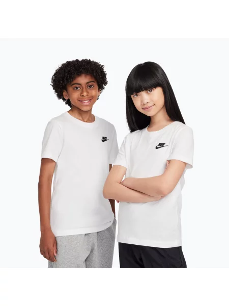 Gyerek póló Nike Sportswear white. Méret: fehér
