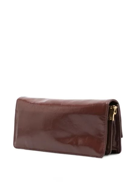 Body Patrizia Pepe din piele maro