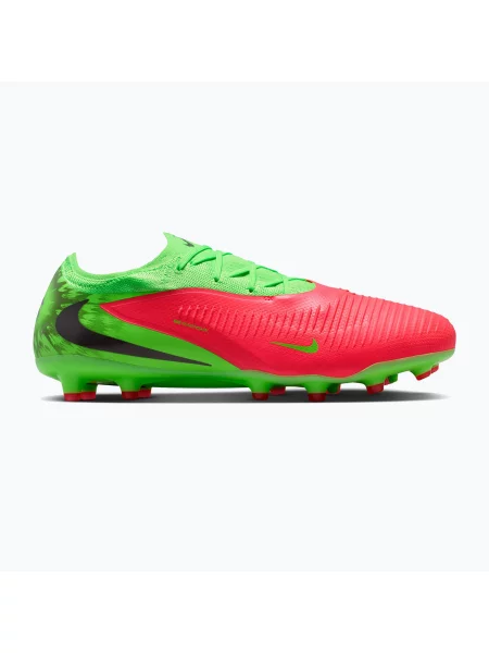 Încălțăminte de fotbal pentru bărbați Nike Phantom 6 Low Pro Erling Haaland AG hot punch/green strike/black negru