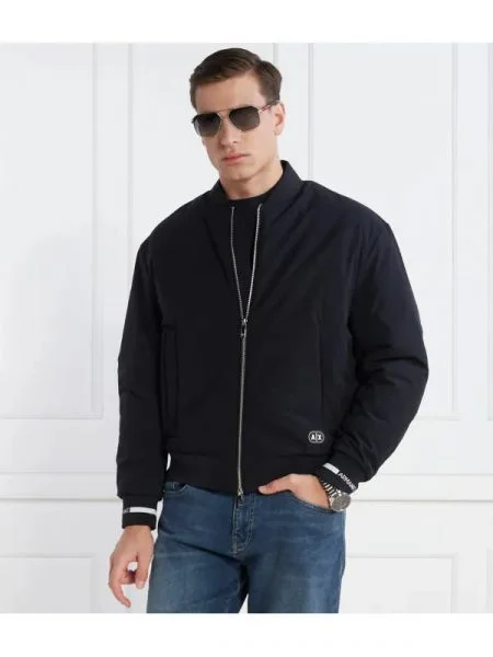 Armani Exchange Bomber dzseki kék