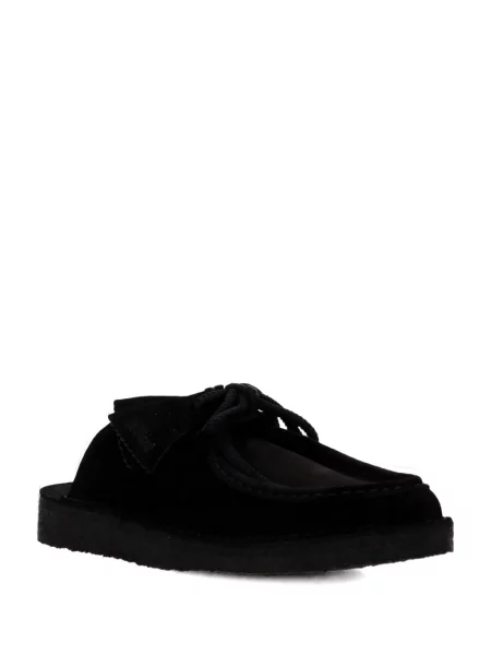 Papuci Clarks Originals din piele negru
