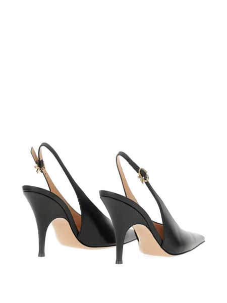 Pantofi cu toc Gianvito Rossi cu cataramă negru