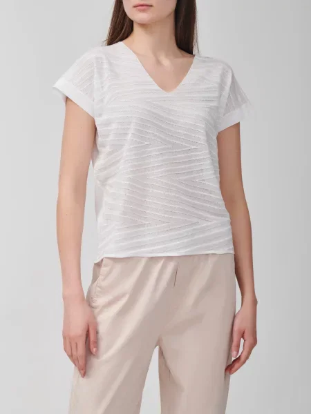 Футболка Panicale Cashmere біла