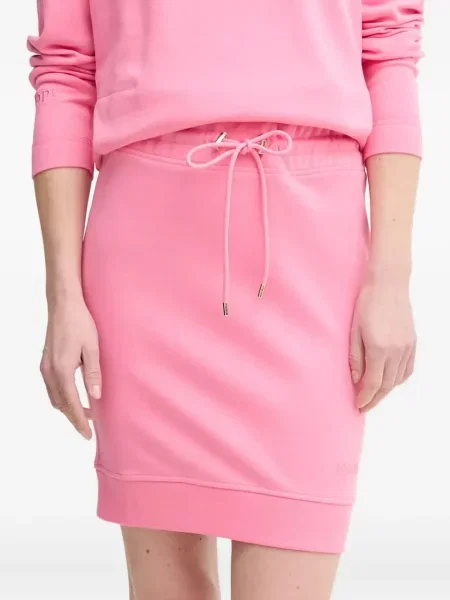 Fustă Joop! cu broderie roz