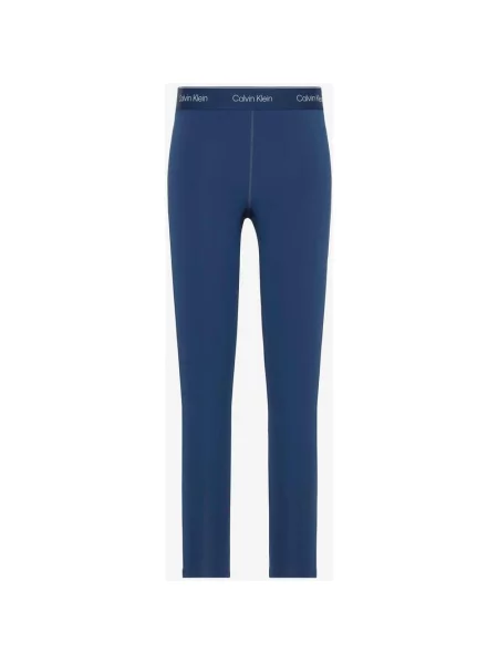 Legginsy długie Calvin Klein Sport granatowe S niebieskie