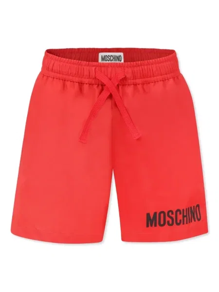 Dětské spodní díl plavek Moschino červený