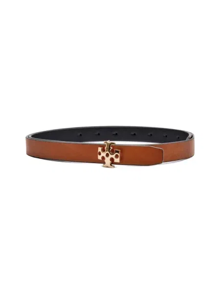 TORY BURCH De piele cu două fețe curea negru