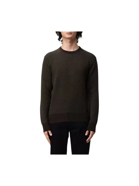 Sweter Brooksfield brązowy