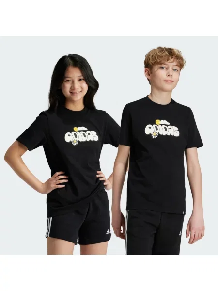 Dětské tričko Adidas černé