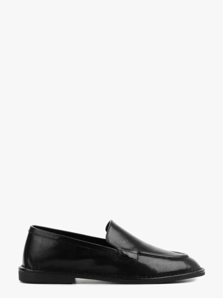 Кожаные лоферы Leberdes черные