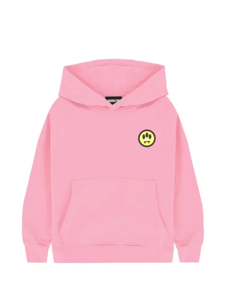 Bluza z kapturem dziecięca Barrow różowa