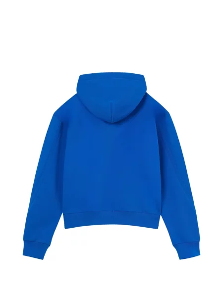 Hanorac cu glugă Givenchy din fleece albastru