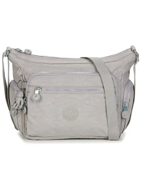 Crossbody torbica Kipling siva