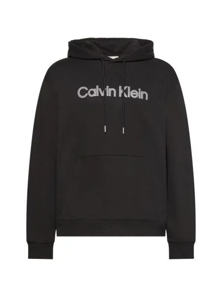 Șnur de strângere hanorac cu glugă Calvin Klein negru