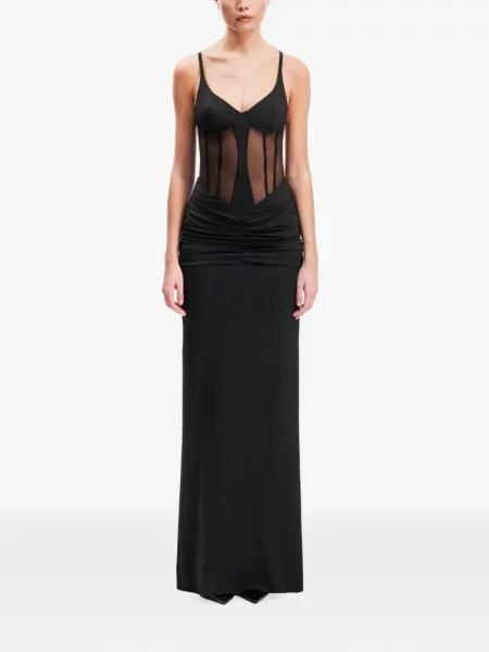 Rochie maxi Ow Collection negru