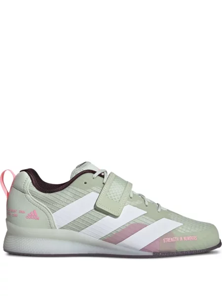 Lněné chunky květinové tenisky Adidas Dame modré
